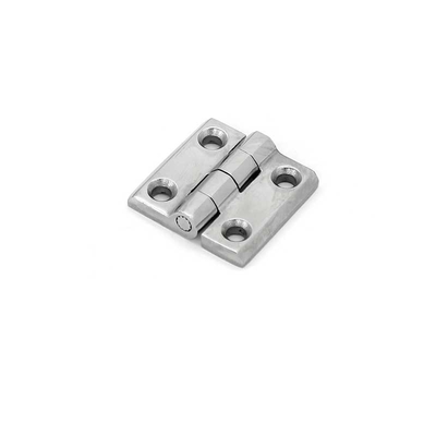 40 * 40mm Yüksek Mukavemetli SS304 Ağır Hizmet Menteşeleri, Tekne Denizcilik İçin 180 Derece