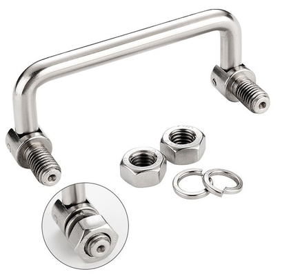 Hasp 304 Paslanmaz Çelik Dolap Çeker Demir Krom Katlanır Çekme Kolu