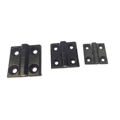 Çinko Alaşımlı Siyah Ağır Hizmet Menteşeleri Döküm Kabini İçin 40 * 40mm